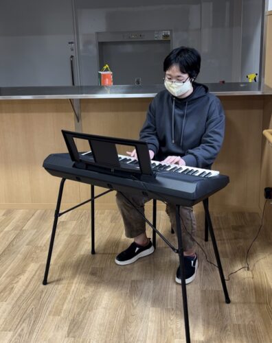 大倉さんピアノ